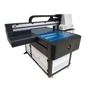 multifunktions høj kvalitet DTG flatbed UV printer LED UV head ricoh til træ WER-ED6090UV